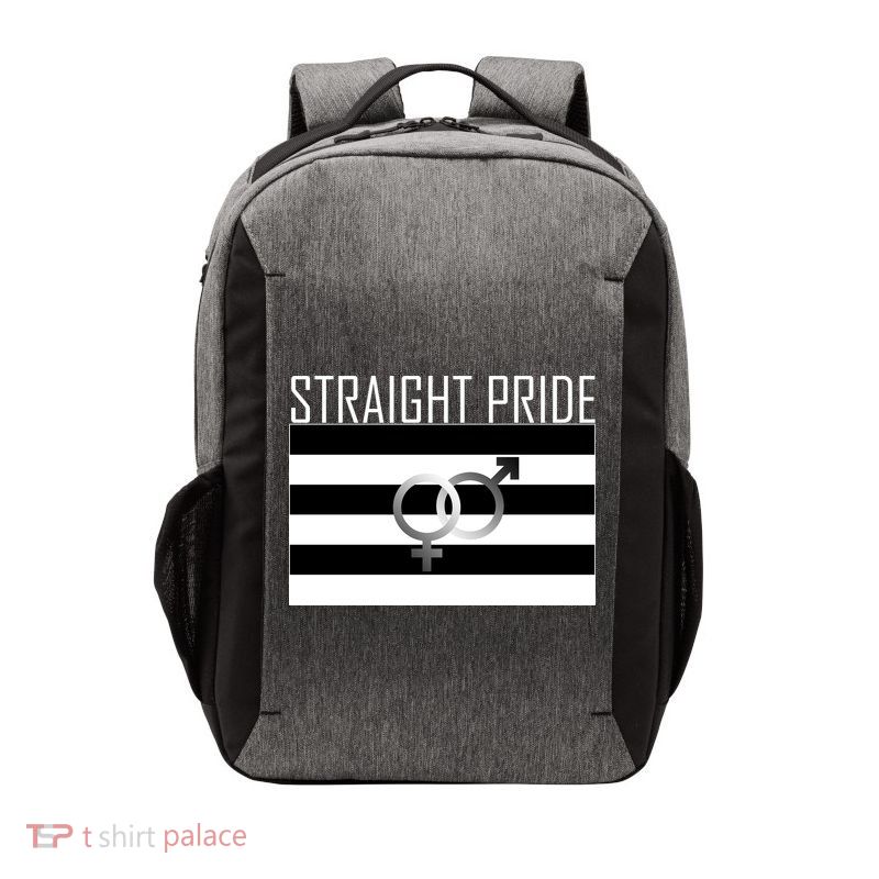 Straight Pride Vector Backpack