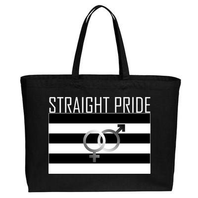 Straight Pride Cotton Canvas Jumbo Tote