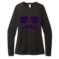 Strange Cargo Football Ditka Glasses And Stache Womens CVC Long Sleeve Shirt