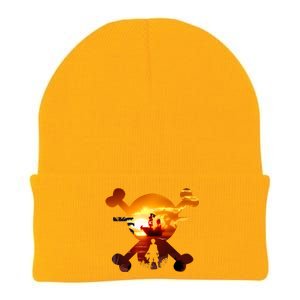 Straw Hat Prate Crew Crossbones Knit Cap Winter Beanie