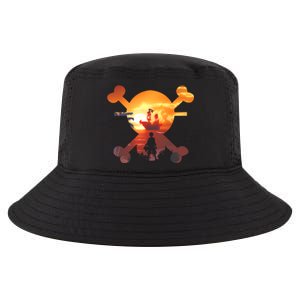 Straw Hat Prate Crew Crossbones Cool Comfort Performance Bucket Hat