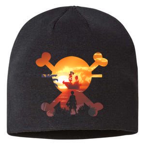 Straw Hat Prate Crew Crossbones Sustainable Beanie