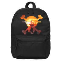 Straw Hat Prate Crew Crossbones 16 in Basic Backpack