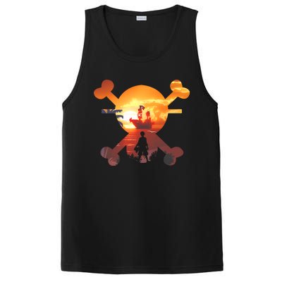 Straw Hat Prate Crew Crossbones PosiCharge Competitor Tank