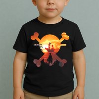 Straw Hat Prate Crew Crossbones Toddler T-Shirt