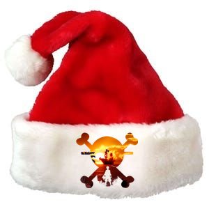 Straw Hat Prate Crew Crossbones Premium Christmas Santa Hat