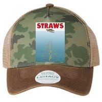 Straws Suck End Plastic Pollution Legacy Tie Dye Trucker Hat