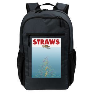 Straws Suck End Plastic Pollution Daily Commute Backpack