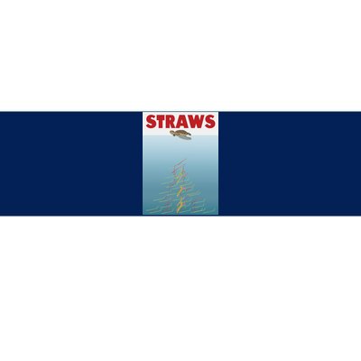 Straws Suck End Plastic Pollution Bumper Sticker