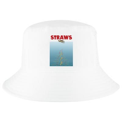 Straws Suck End Plastic Pollution Cool Comfort Performance Bucket Hat