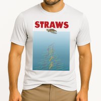 Straws Suck End Plastic Pollution Performance Shirt