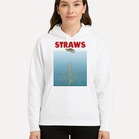 Straws Suck End Plastic Pollution Hoodie