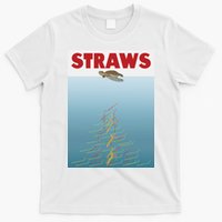 Straws Suck End Plastic Pollution T-Shirt