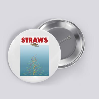 Straws Suck End Plastic Pollution Button