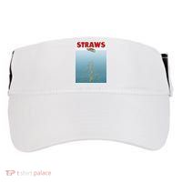 Straws Suck End Plastic Pollution Adult Drive Performance Visor