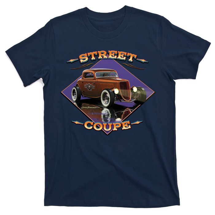 Street Coupe Hot Rod Larry Grossman T-Shirt