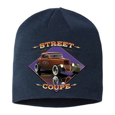 Street Coupe Hot Rod Larry Grossman Sustainable Beanie