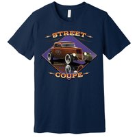 Street Coupe Hot Rod Larry Grossman Premium T-Shirt