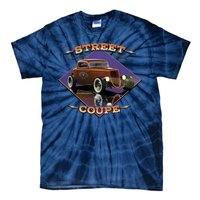 Street Coupe Hot Rod Larry Grossman Tie-Dye T-Shirt