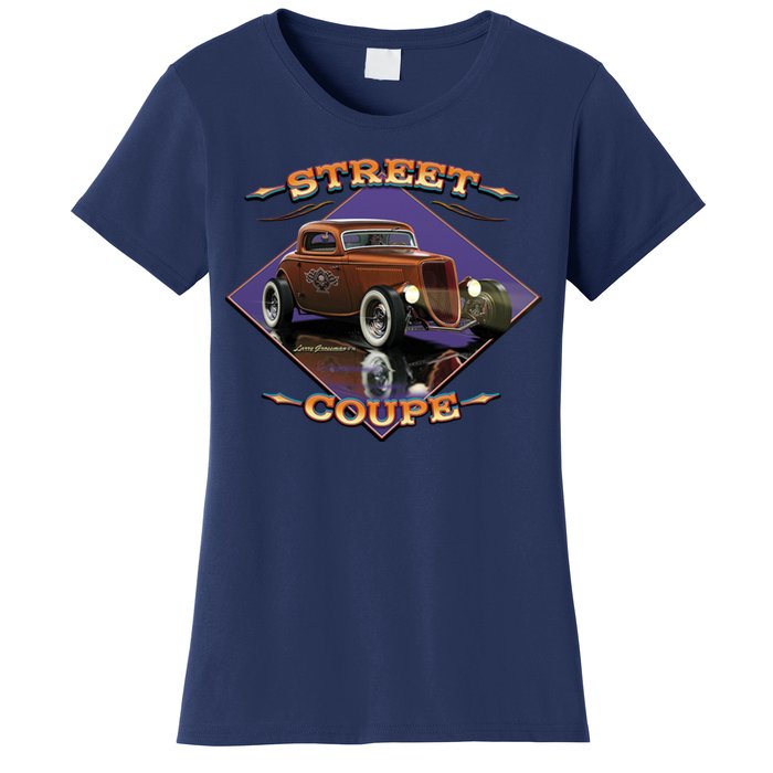 Street Coupe Hot Rod Larry Grossman Women's T-Shirt