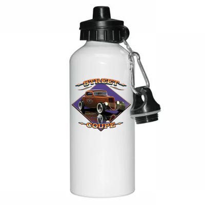 Street Coupe Hot Rod Larry Grossman Aluminum Water Bottle