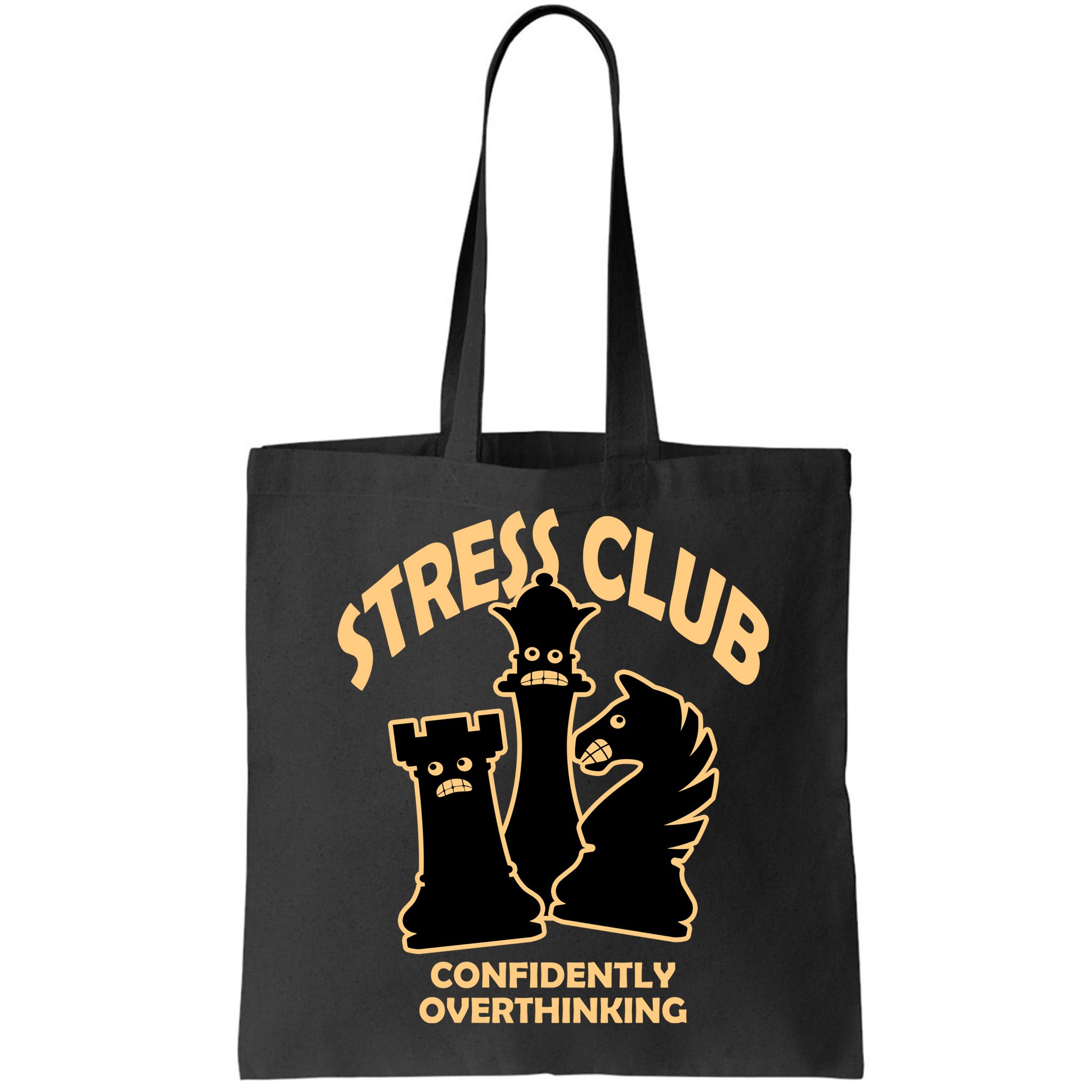 Stress Club Confidently Overthinking Bag