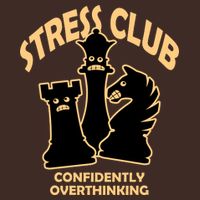 Stress Club Confidently Overthinking Cooling Performance Crew T-Shirt