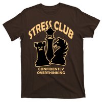 Stress Club Confidently Overthinking T-Shirt