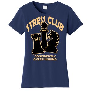 Stress Club Confidently Overthinking Women's T-Shirt