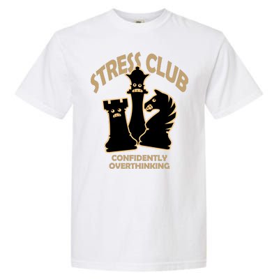 Stress Club Confidently Overthinking Garment-Dyed Heavyweight T-Shirt