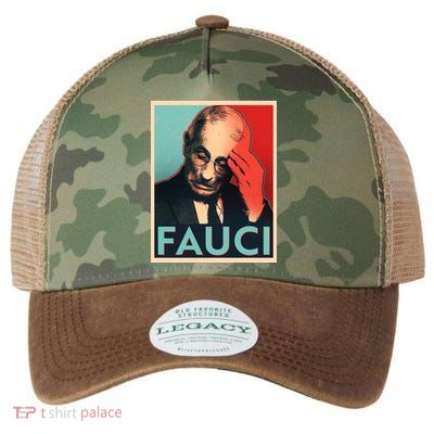 Stressed Dr Fauci Election Legacy Tie Dye Trucker Hat