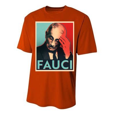 Stressed Dr Fauci Election Performance Sprint T-Shirt