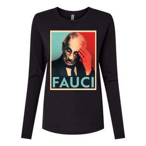 Stressed Dr Fauci Election Womens Cotton Relaxed Long Sleeve T-Shirt