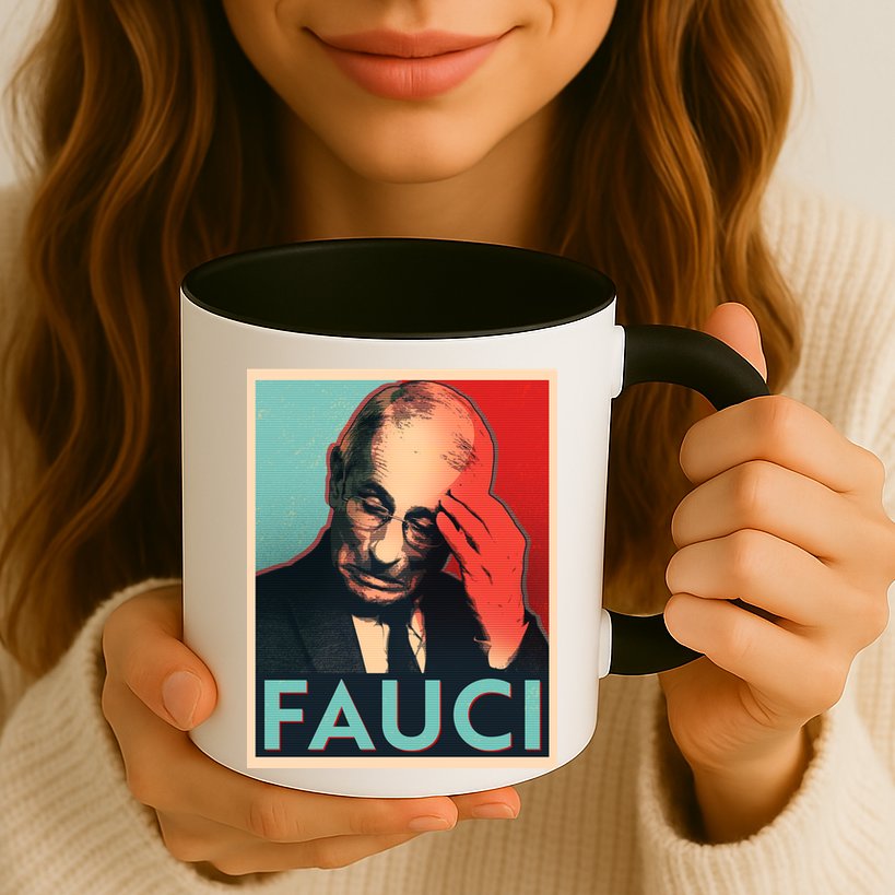 Stressed Dr Fauci Election Mug