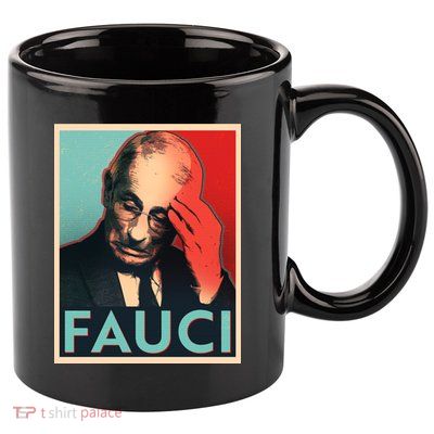 Stressed Dr Fauci Election 11oz C Handle Ceramic Mug