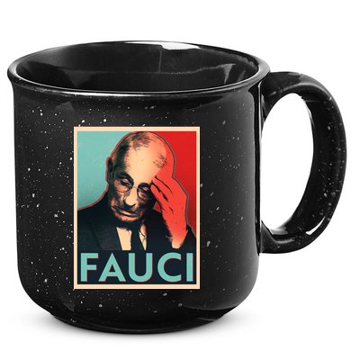 Stressed Dr Fauci Election 15oz Campfire Ceramic Mug