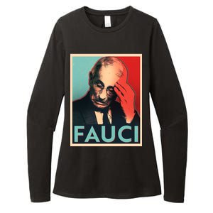 Stressed Dr Fauci Election Womens CVC Long Sleeve Shirt