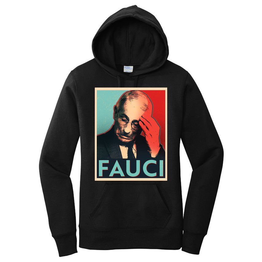 Stressed Dr Fauci Election Women's Pullover Hoodie