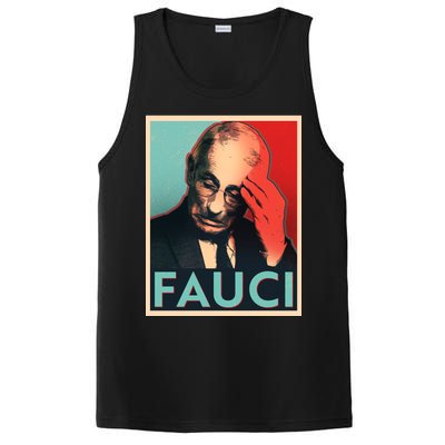 Stressed Dr Fauci Election PosiCharge Competitor Tank