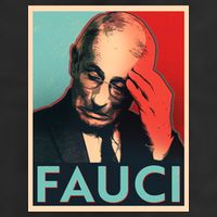 Stressed Dr Fauci Election Golf Towel