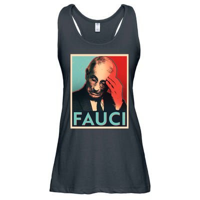 Stressed Dr Fauci Election Ladies Essential Flowy Tank