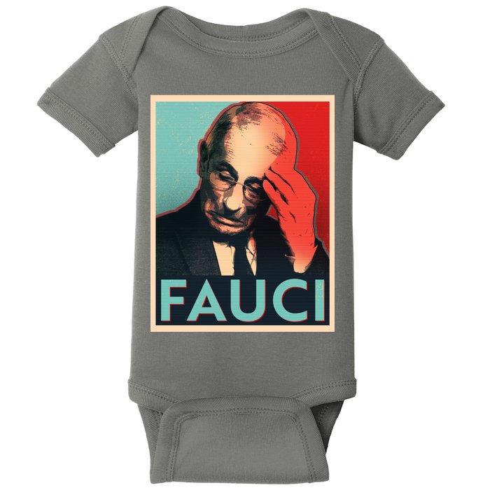 Stressed Dr Fauci Election Baby Bodysuit