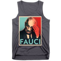 Stressed Dr Fauci Election Tank Top