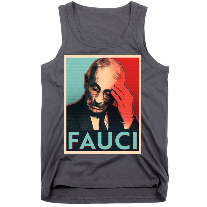 Stressed Dr Fauci Election Tank Top