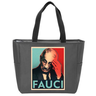 Stressed Dr Fauci Election Zip Tote Bag