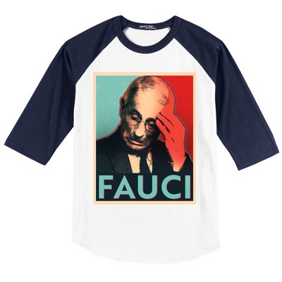 Stressed Dr Fauci Election Baseball Sleeve Shirt