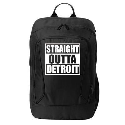 Striaght Outta Detroit Michigan City Backpack