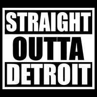 Striaght Outta Detroit Michigan Impact Tech Backpack