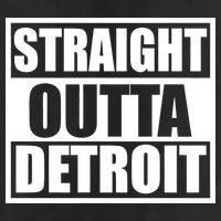 Striaght Outta Detroit Michigan 11oz C Handle Ceramic Mug
