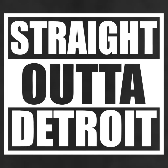 Striaght Outta Detroit Michigan 11oz C Handle Ceramic Mug